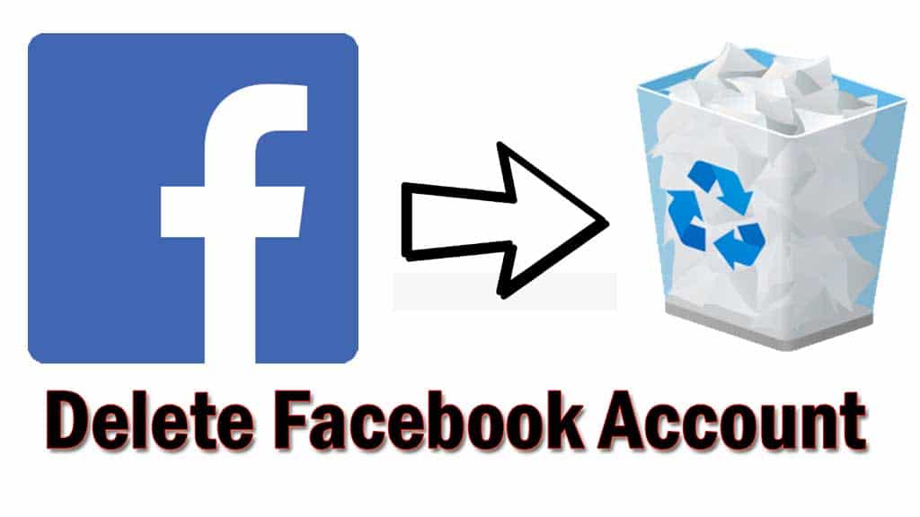 how to delete facebook account